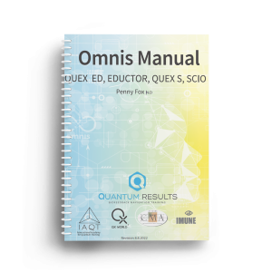 OMNIS Manual for QUEX ED, EDUCTOR, QUEX S - SCIO by Penny Fox N.D.